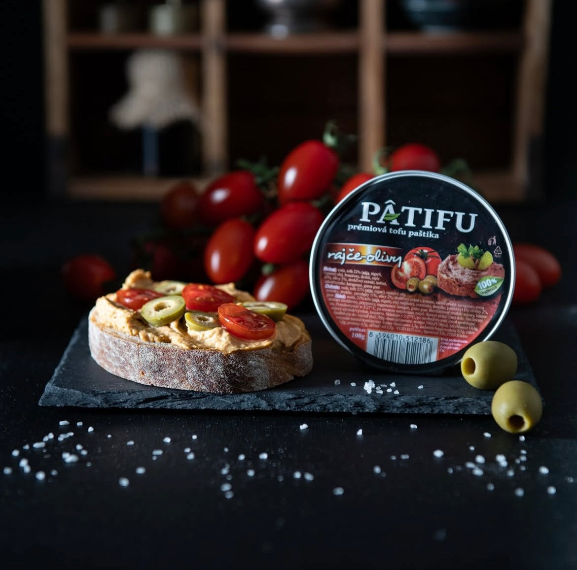 Patifu Tomat & Oliven